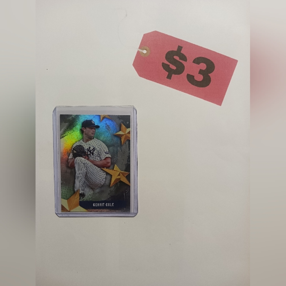 Gerrit Cole New York Yankees Topps Stars of MLB Card # SMLB-48
